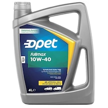 Opet Fullmax 10W-40 Sentetik Motor Yağı