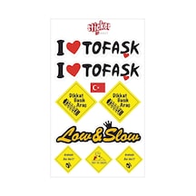 Tofas Basık Araç Sticker Seti