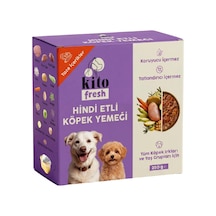 Kito Fresh Hindi Etli Köpek Yemeği%100 Taze İçerikli Mama 250 Gr