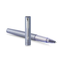 Parker Vector Xl Tükenmez Kalem Metalik Gümüş-mavi Vernik Pirin Çok Renkli