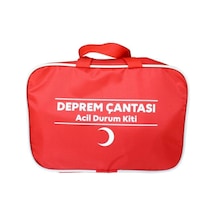 Acil Durum Deprem-Zelzele-Afet Ilk Yardım Çantası Seti