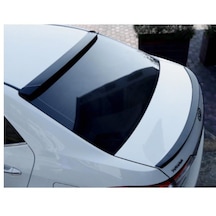 Toyota Corolla Uyumlu Cam Üstü Spoiler Piano Black Boyalı 2013-2015