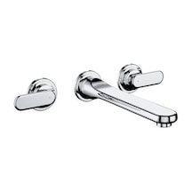 Grohe Veris 3 Delikli Duvardan Lavabo Bataryası 20181000