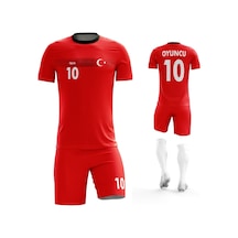 Acr Giyim Kişiye Özel Futbol Forması - Dizayn: Kırmızı & Beyaz 19