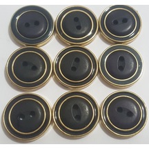 9 Adet 1.8 Cm. Pvc Düğme N11.440