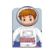Stickerli Aktiviteli Boyamalar - Uzay- Yeti Kitap