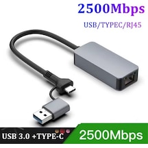 Usb/type C 2.5g Ethernet Çevirici Zr1144
