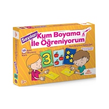 Eğitici Ve Eğlenceli Kum Boyama Seti İle Sayıları Öğreniyorum-red Castle Rcset-tup-02-tr