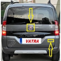 Fiorino Combi 1.3 Multijet 100.yıl Özel Seri 2022-2024 Multijet Kırmızı "j" Krom Bagaj Yazısı -arma