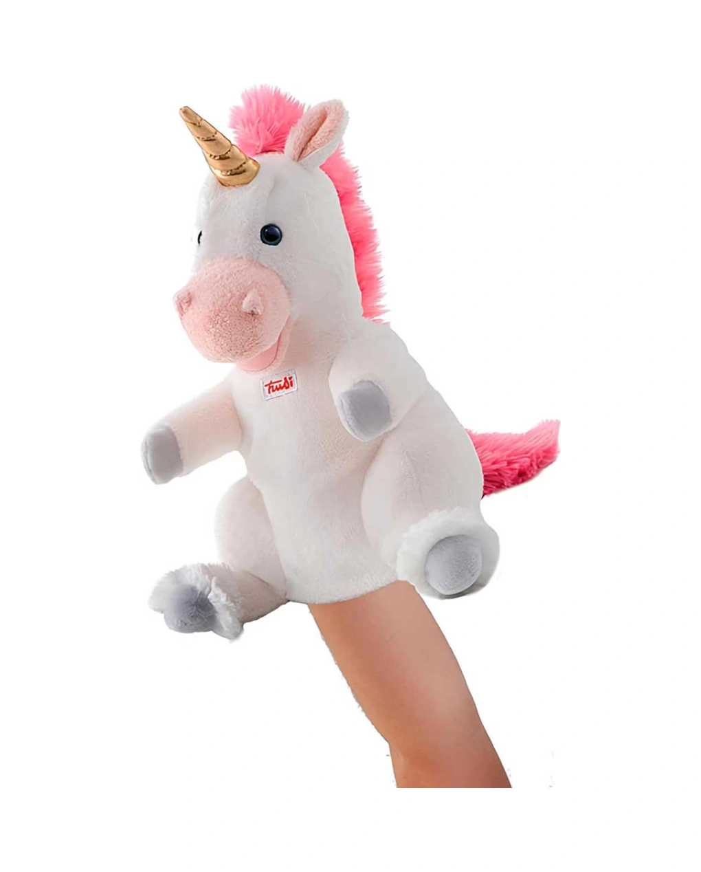 Peluş Puppet Unicorn Beyaz