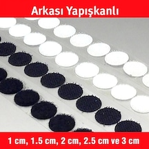 Cırt Bant Yuvarlak Arkası Yapışkanlı (Farklı Ölçü Ve Miktarlarda)