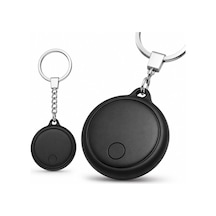 Tr Akıllı Takip Cihazı Apple Find My İle Uyumlu, Anahtarlık Tasarımlı, Siyah, İos Destekli Bluetooth Tag