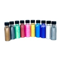 Epoksi Bazlı Sedefli Toz Pigment 10 Renk 15 Gr Boya 0,15 L