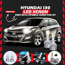 Hyundai İ30 2007-2016 Uzun Far Uyumlu Şimşek Etkili Led Xenon Performance Series H7