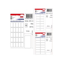 Tanex Ofc-112-113-114 Beyaz Ofis Etiketi 100 Ad-10-lu Poşet X 3 Diğer