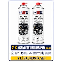 Mse Pro Susuz Motor Temizleme Spreyi 500 Ml X 2 Adet