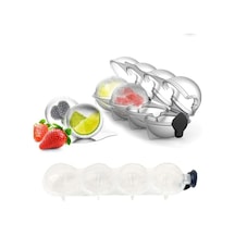 Küre Buz Kalıbı Plastik Şeffaf Diğer