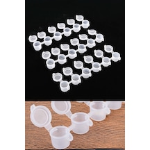 3 adet boş boya kutusu Mini boya kutusu (5ml*6ad)