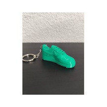 3d Baskı Sneaker Anahtarlık Spor Ayakkabı Tasarım Anahtarlık Koleksiyonluk Hediye Yeşil