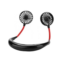 Soulader Taşınabilir Şarj Edilebilir Boyun Kliması, 180 Derece Ayarlanabilir Hava Soğutucu, Mini Kişisel Fan, Spor Ve Seyahat İçin Hafif Boyun Bantlı Fan