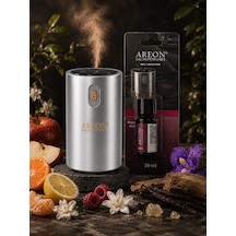 Areon Aromatik Difüzör Gümüş Klasik Metal + Nina