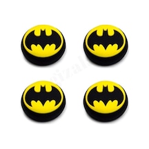 Cafele PS4 - PS5 - Xbox One X/S - Series X - Series S Analog Koruyucu Silikon Pad Batman Yarasa Cafele PS4 - PS5 - Xbox One X/S - Series X - Series S Analog Koruyucu Silikon Pad Batman Yarasa