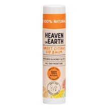 Heaven On Earth%100 Doğal Ve Organik İçerikli Sweet Citrus Lip Balm Nemlendirici Besleyici Dudak Bakım Balmı