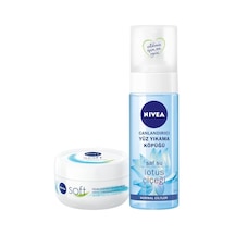 Nivea Soft 200 ML + Nivea Canlandırıcı Yüz Temizleme Köpüğü