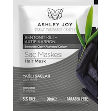 Ashley Joy Bentonit Kili İçeren Yağlı Saçlar İçin Saç Maskesi 30 ML