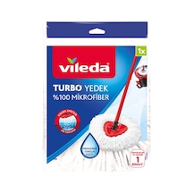 Vileda Turbo Üçgen Başlık Mikrofiber Yedek Paspas