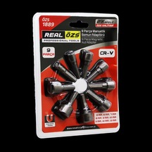 9 Parça - 5-13 Mm Manyetik Somun Sökme - Çatı Adaptörü Go53/03180
