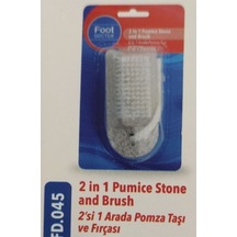 Foot Doctor 2'in1 Pomza Taşı Ve Fırçası Fd.045 10826