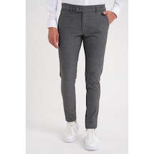 Efor P 1086 Slim Fit Füme Spor Pantolon Füme