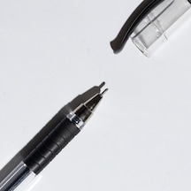 Faber-castell İğne Uç Tükenmez Kalem Seti, 10'lu, Siyah, 0.7 Mm, Rahat Yazım, Ergonomik Tutuş Genel