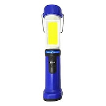 Powermaster Hk-802 Şarjlı 30 Beyaz + 20 Mavi-kırmızı Smd Led / 55 Cob Ledli 5 Modlu Çalışma Lambası .