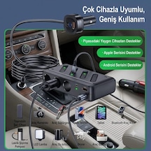 Araç Oto Çakmak Çoklayıcı Çoğaltıcı Soketi Usb Çakmaklık 187w Maks