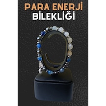 Sitrin Taşı Mavi Akik Taşı Hematit Taşı Bileklik Para Bilekliği Bereket Zenginlik Bilekliği Karışık Renkli Karışık Renkli