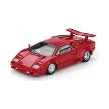 Özel Tasarım 64 Countach 25. Yıl Kırmızı Çok Renkli