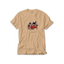 Raft Logo Shark Krem Tişört