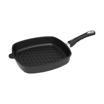 Amt Döküm Gril Tava 28x28cm, H:5cm Açık Bakır