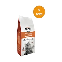 Catzo Premium Tavuklu Kedi Maması 5 x 1 KG