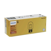 Philips W21/5w Standard Araç Stop, Park Ve Gündüz Far Ampulü, 12v, 10'lu Paket