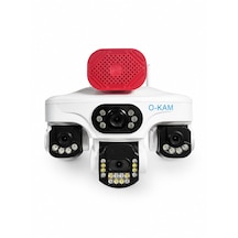 Okam Ok-243 Premium 4 Lens Wifi Kamera Güvenlikte Zirveyi Yaşayın