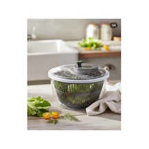 Pratik Sebze Kurutucu Ve Salata Hazırlayıcı 4.5 L Geniş Hazneli Gri - 843984977 Diğer