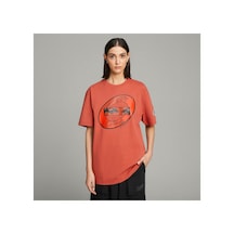 Puma X Perks And Mını Graphic Unisex Tişört Turuncu Turuncu
