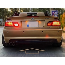 Bmw E46 M-tech Difizör-fiberglass-mat Siyah