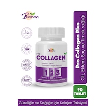 Beren Pro Kolajen Plus Tip 1-2- 3 Kolajen Vitamin C 90 Kapsül
