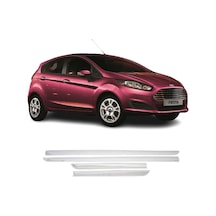 Ford Fiesta Hb Uyumlu Yan Kapı Çıtası 4 Parça 2009-2017 Paslanmaz Krom