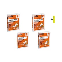 8. Sınıf T.c. Matematik Fen Türkçe İnkılap Müfredatın Gizli Dergisi Gizli Yayınları