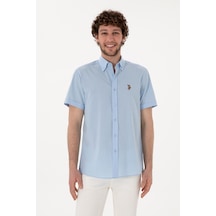 U.S. Polo Assn. U.s. Polo Assn. Erkek Gömlek 2083854 Açık Mavi